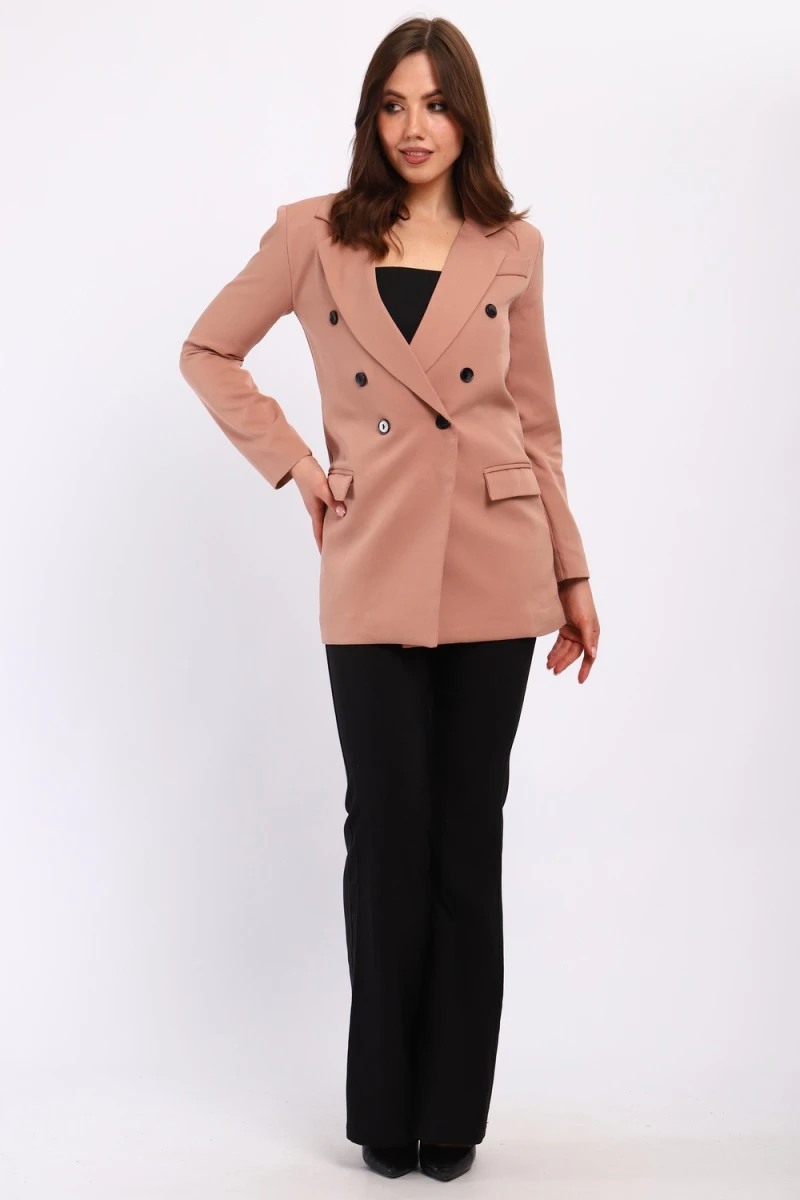 Жакет 31954 (коричневый)