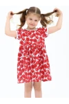 Платье 33066 Киска с карманами маки (маки)