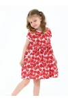 Платье 33066 Киска с карманами маки (маки)
