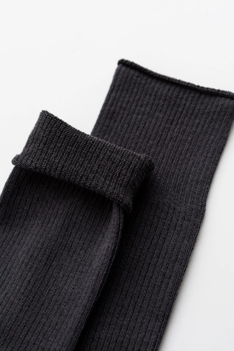 Детские гольфы Рибана (темно-серый)