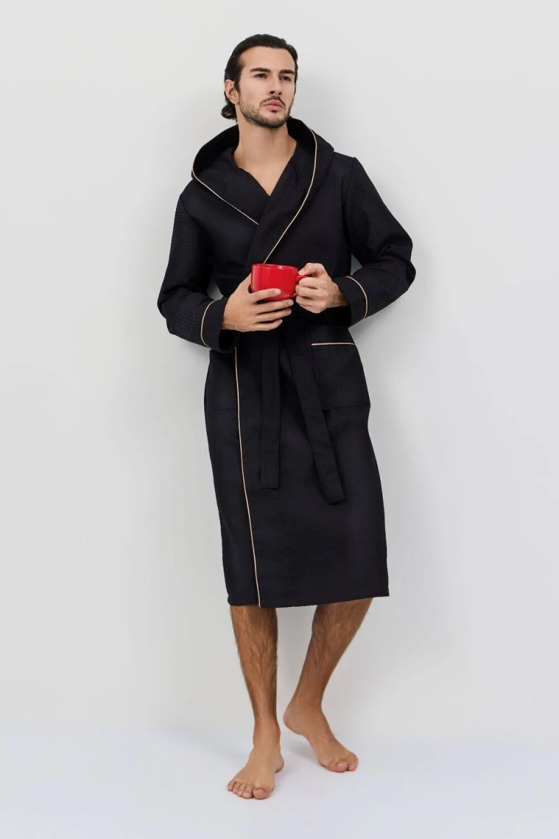 Халат Чемпион ВЧ-242 (черный)