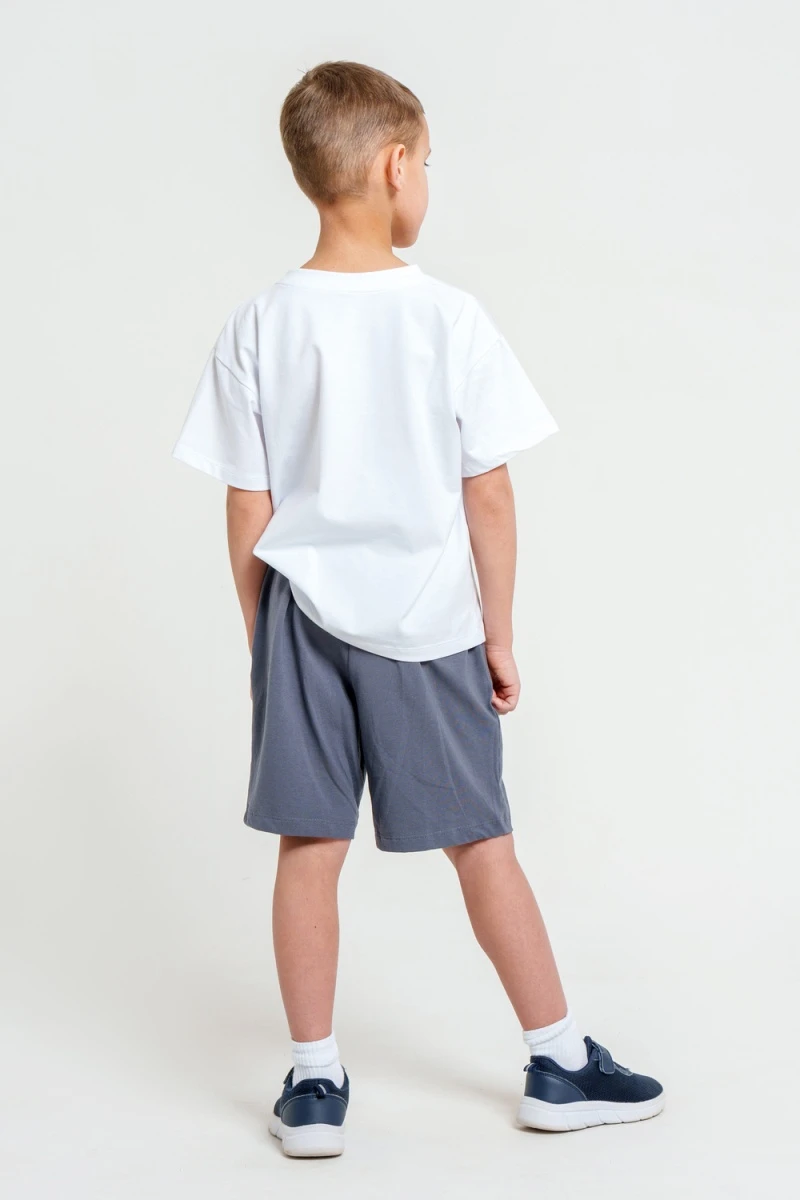 Детские шорты 25-02 (серый)