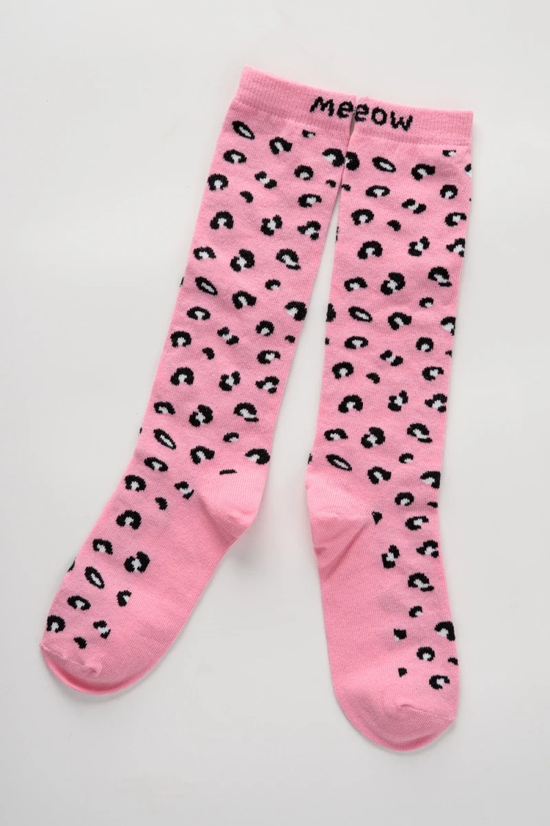 Детские гольфы Пантера (набор 2 пары) (розовый)