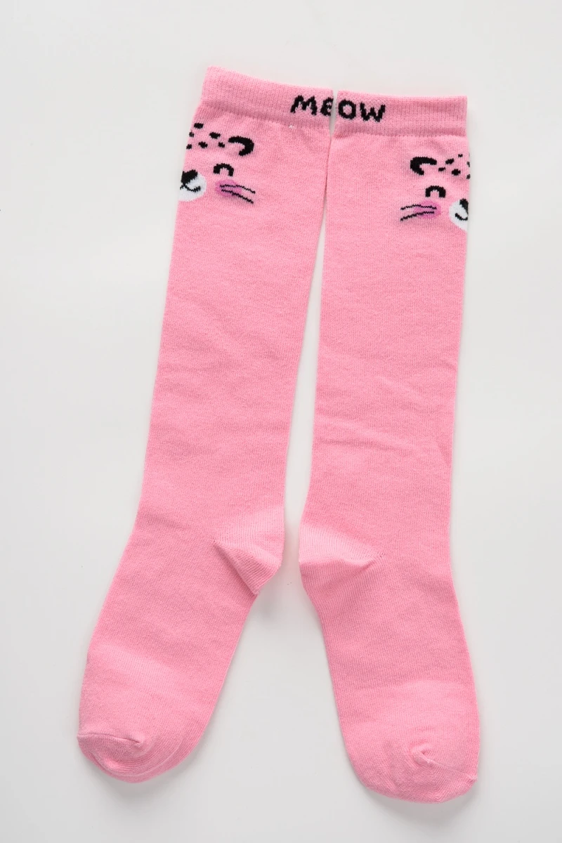 Детские гольфы Пантера (набор 2 пары) (розовый)