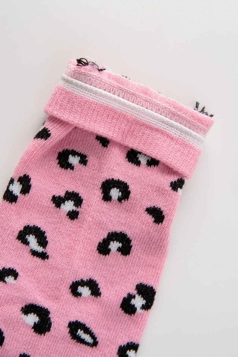 Детские гольфы Пантера (набор 2 пары) (розовый)