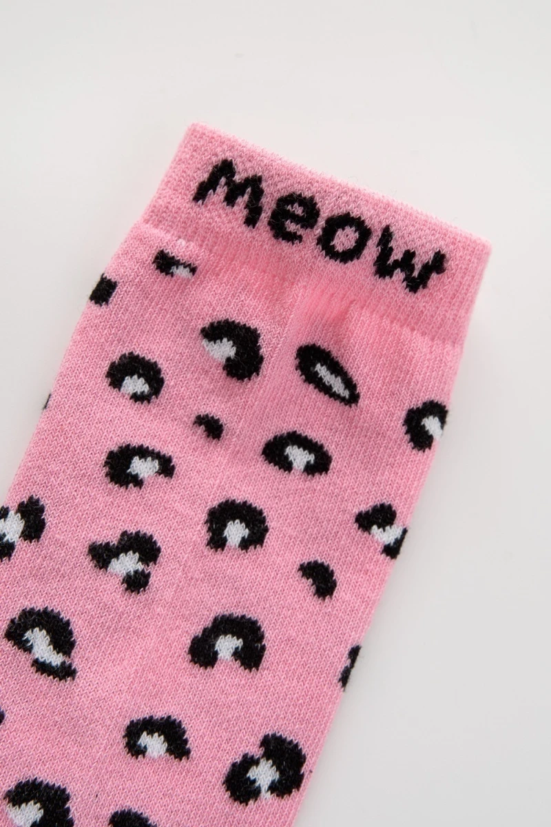 Детские гольфы Пантера (набор 2 пары) (розовый)