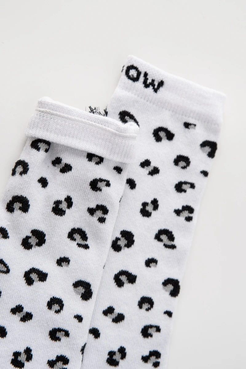 Детские гольфы Пантера (набор 2 пары) (белый)