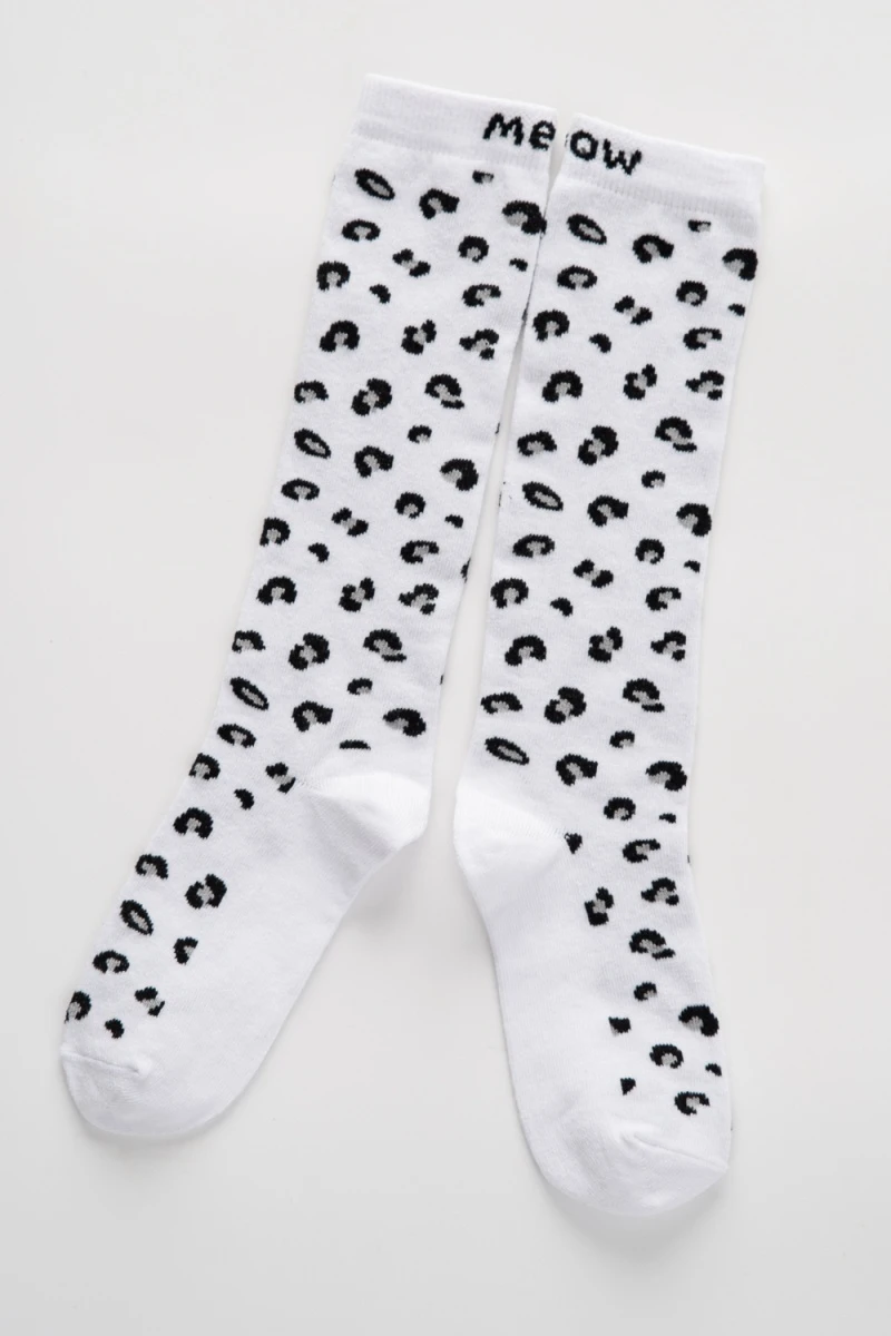 Детские гольфы Пантера (набор 2 пары) (белый)