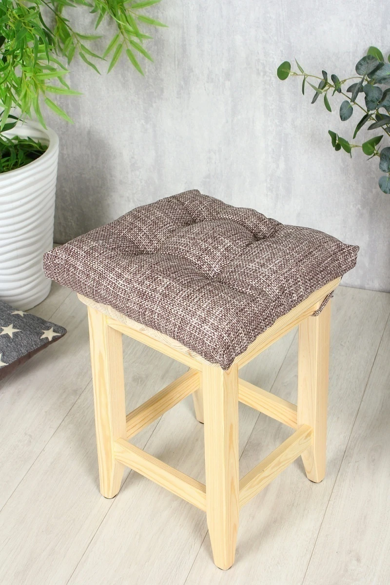 Подушка для мебели Lizzy Home 35х35 см (коричневый)