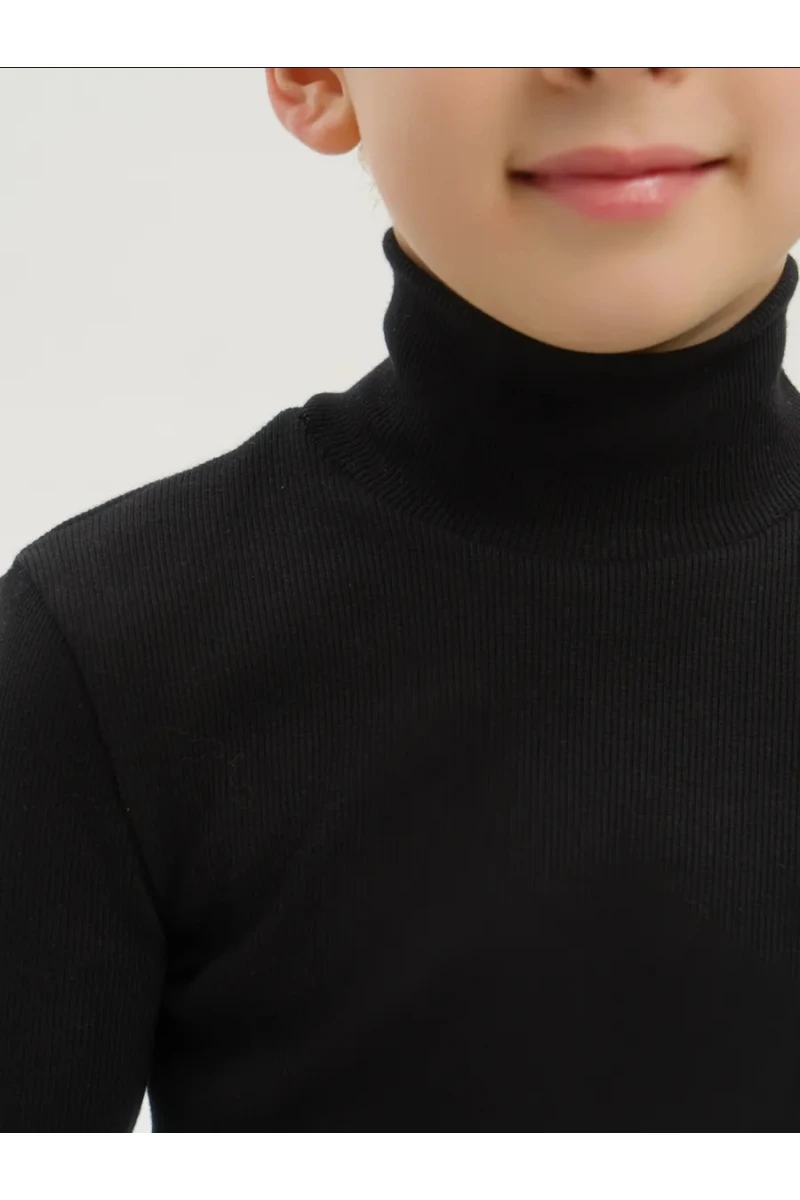 Детская водолазка ВД-01 (черный)