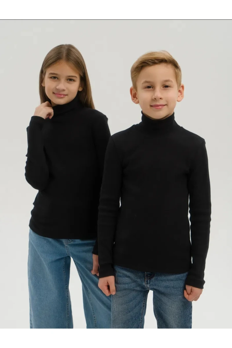 Детская водолазка ВД-01 (черный)