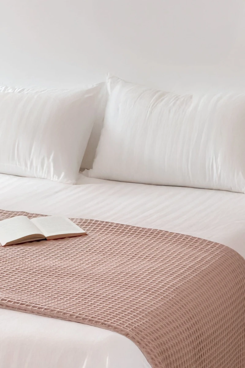 Плед Бохо (кофейный)