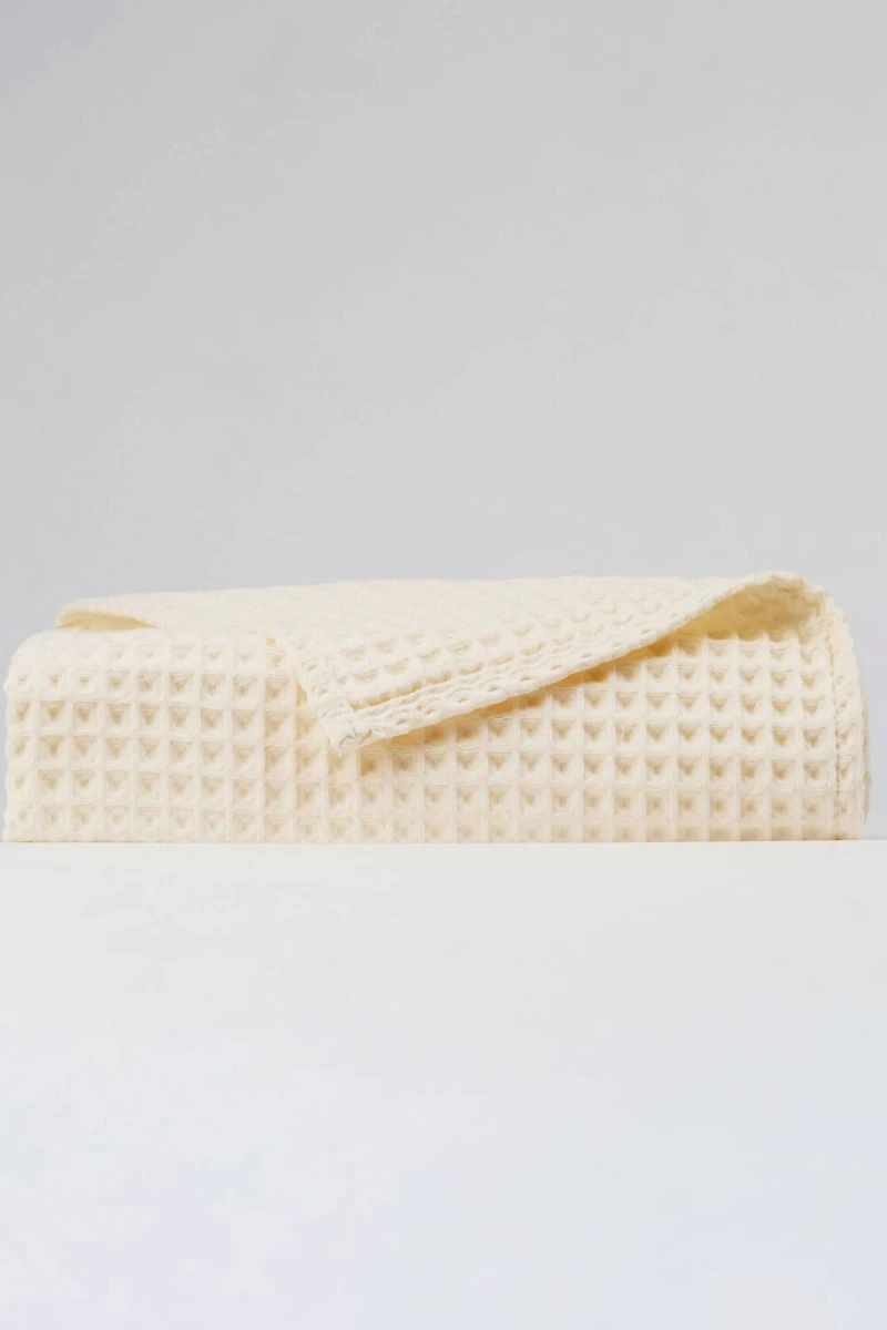 Плед Бохо (кремовый)