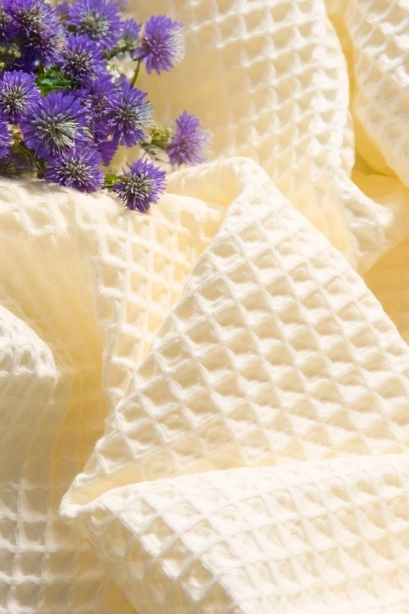 Плед Бохо (кремовый)