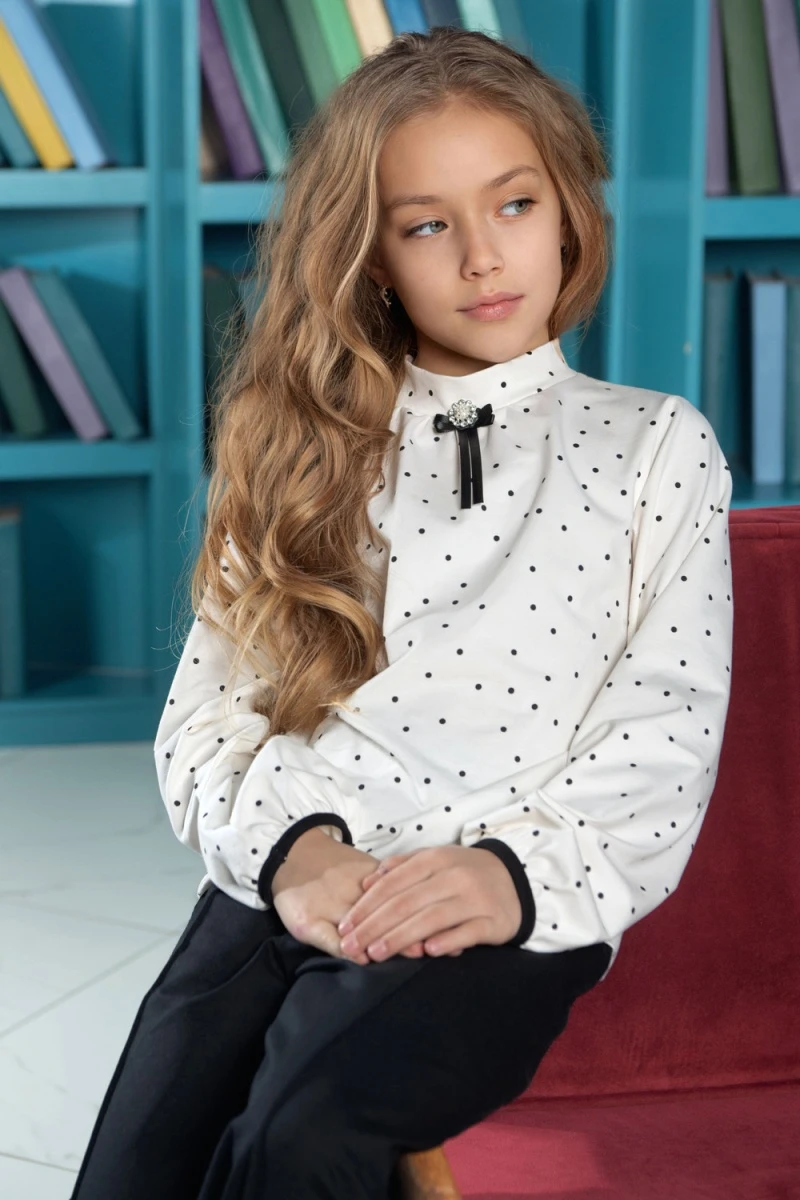 Блузка Анастасия (молочный)