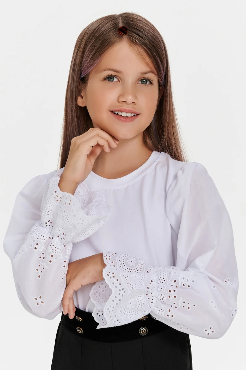 Блузка Пелагея (белый)