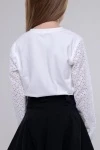 Блузка Евгения (белый)