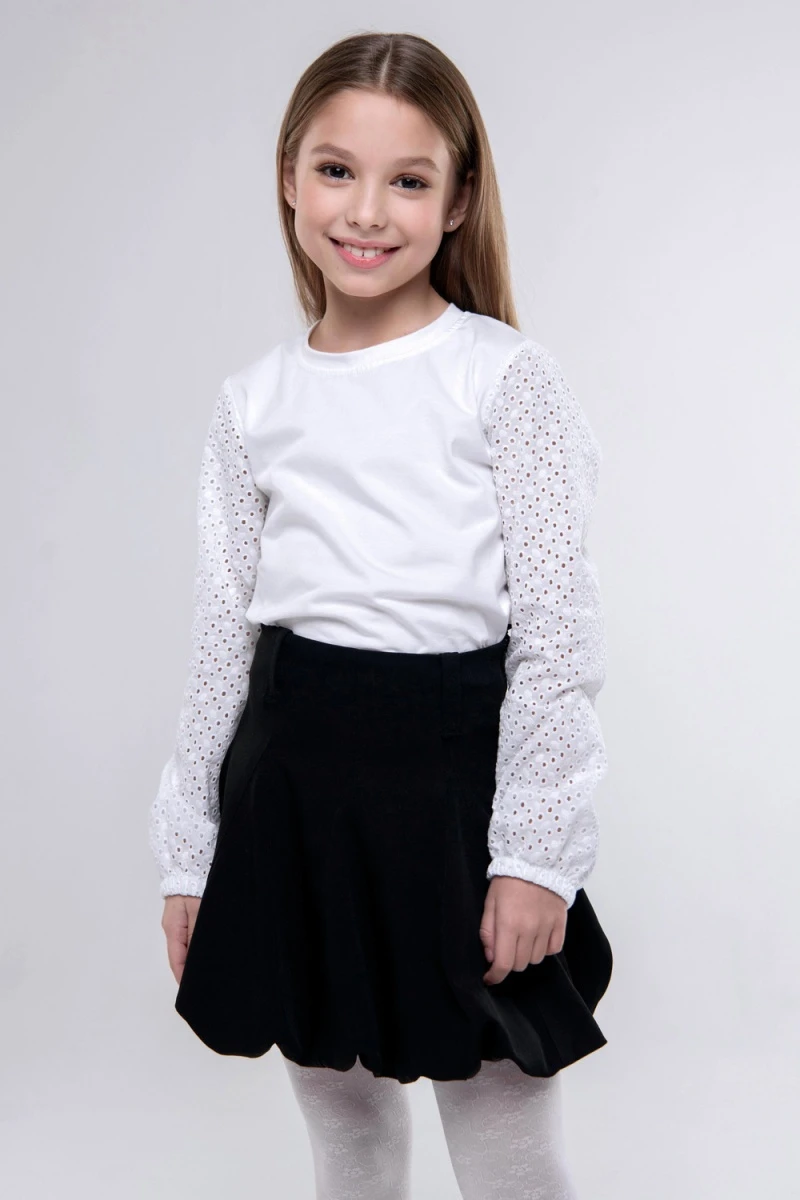 Блузка Евгения (белый)