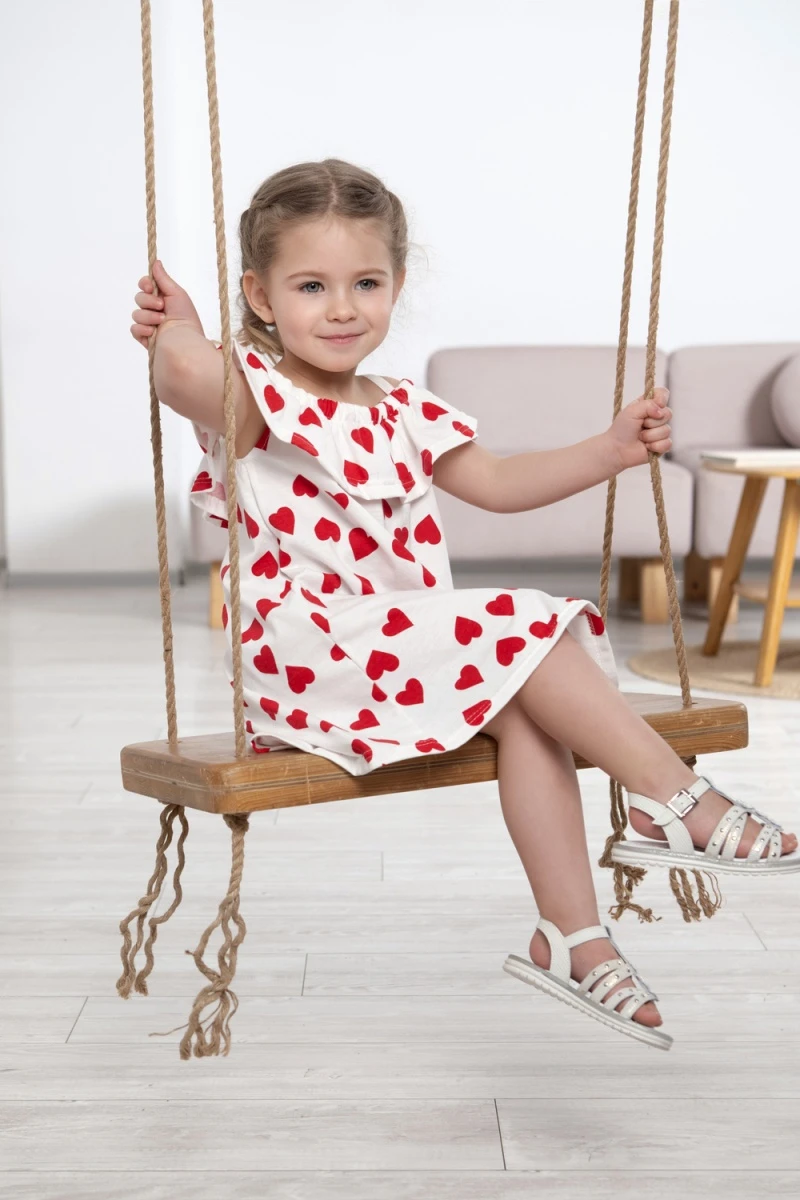 Сарафан Клюковка (молочный)