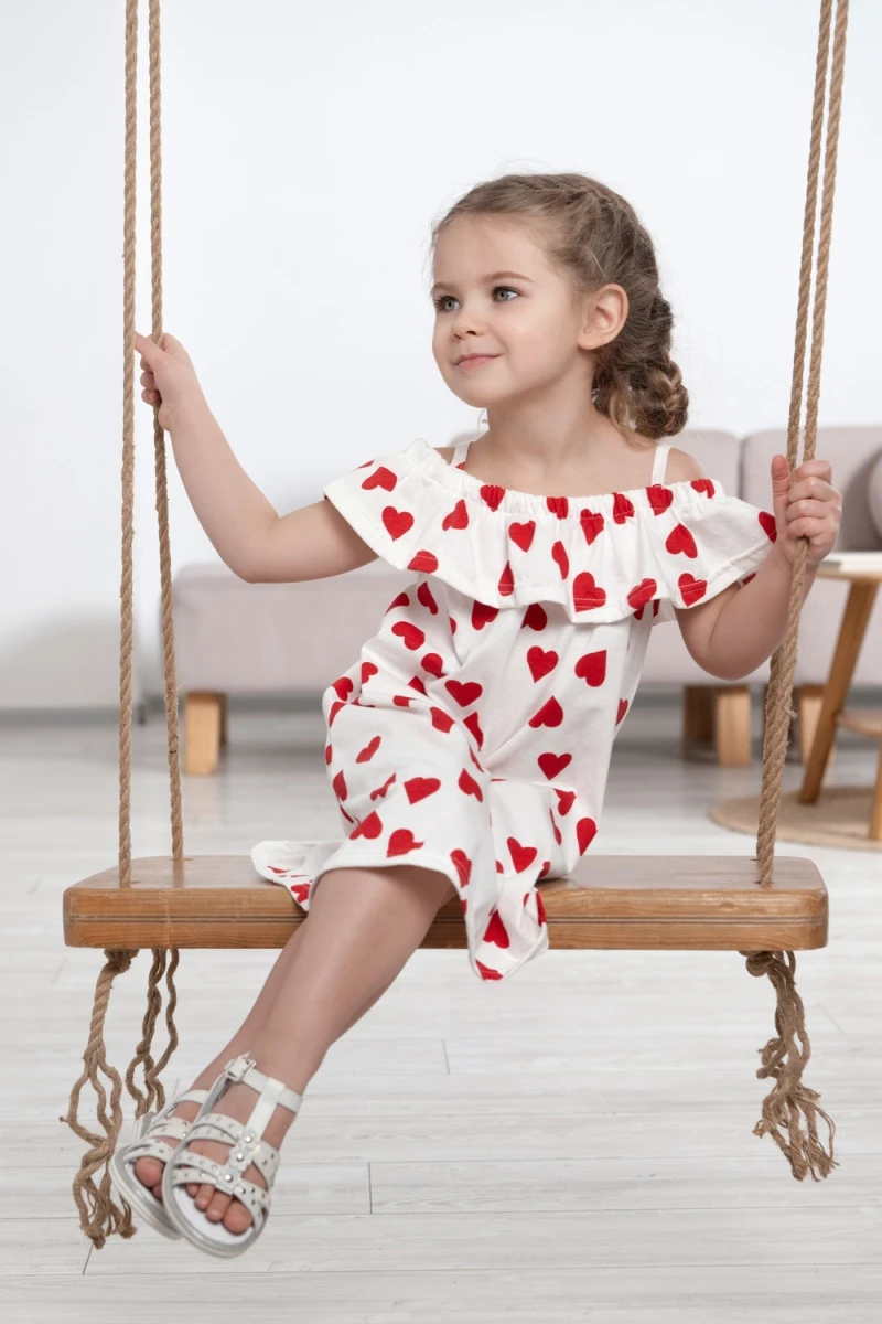 Сарафан Клюковка (молочный)