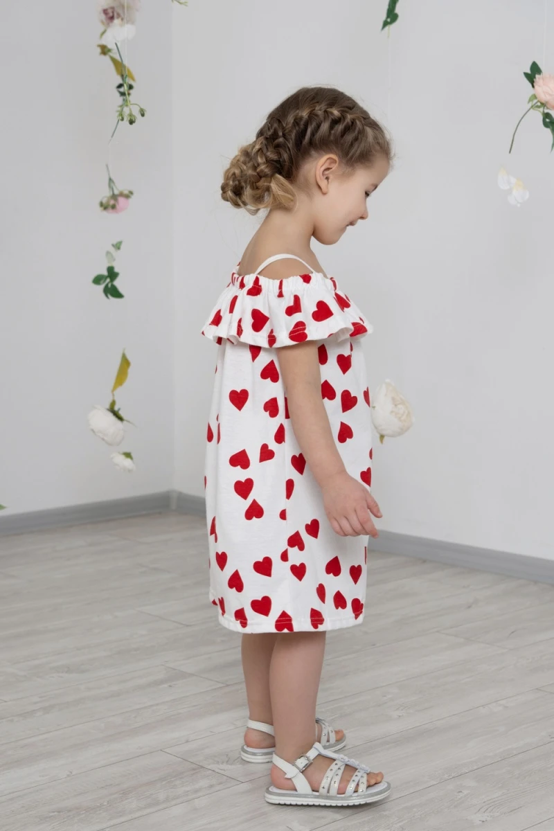 Сарафан Клюковка (молочный)