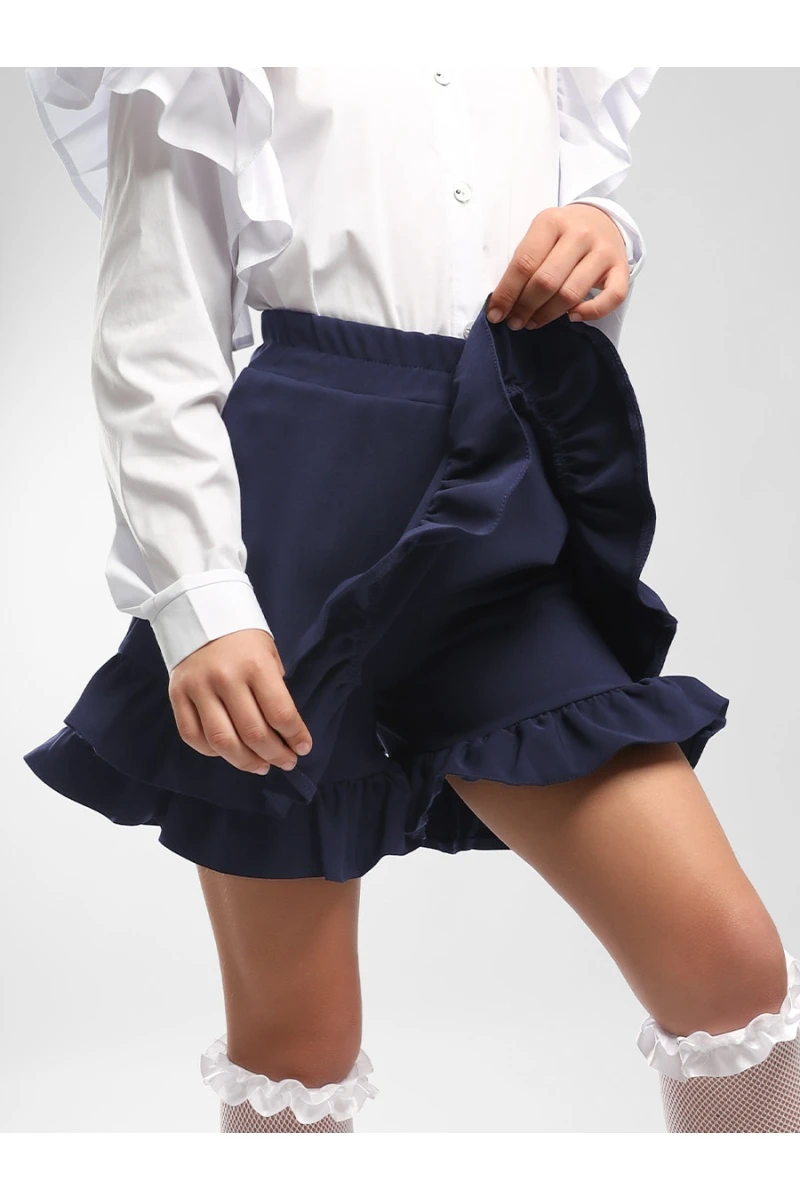 Юбка-шорты SP0417EG (темно-синий)