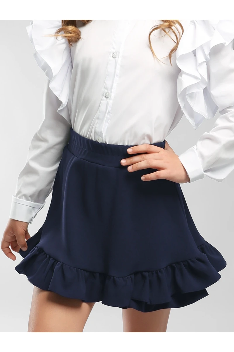 Юбка-шорты SP0417EG (темно-синий)