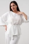 Костюм с брюками 52453 (белый)