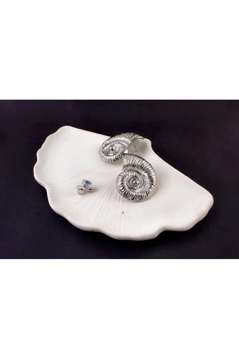 Серьги Морская симфония + Подарок (серебро)