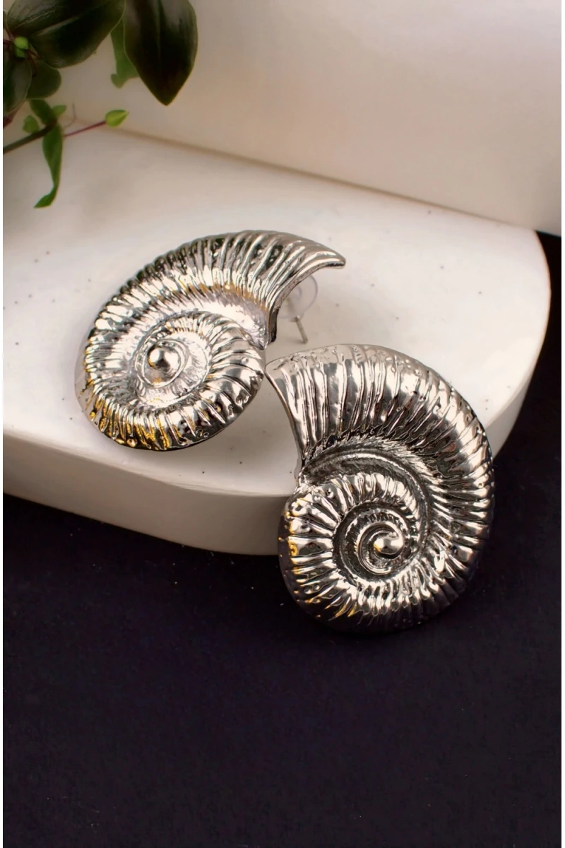 Серьги Морская симфония + Подарок (серебро)