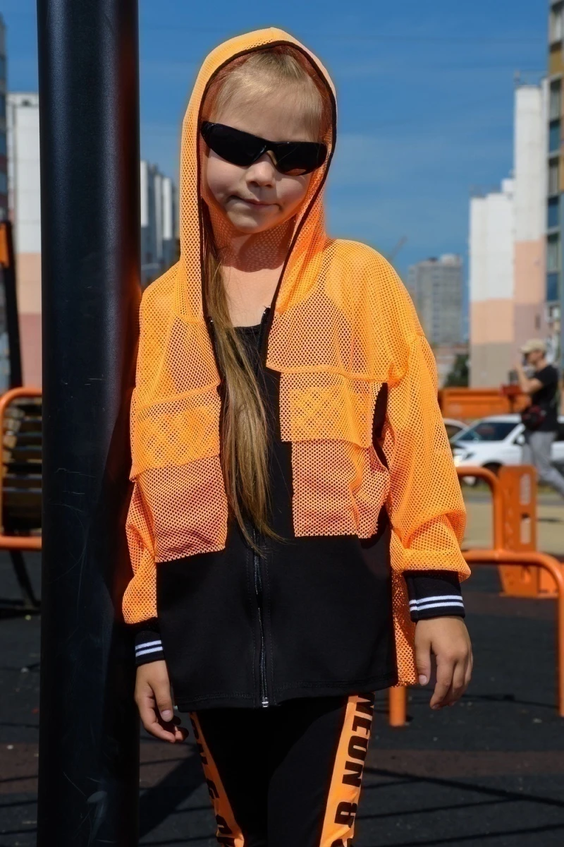 Толстовка 8136 (оранжевый)