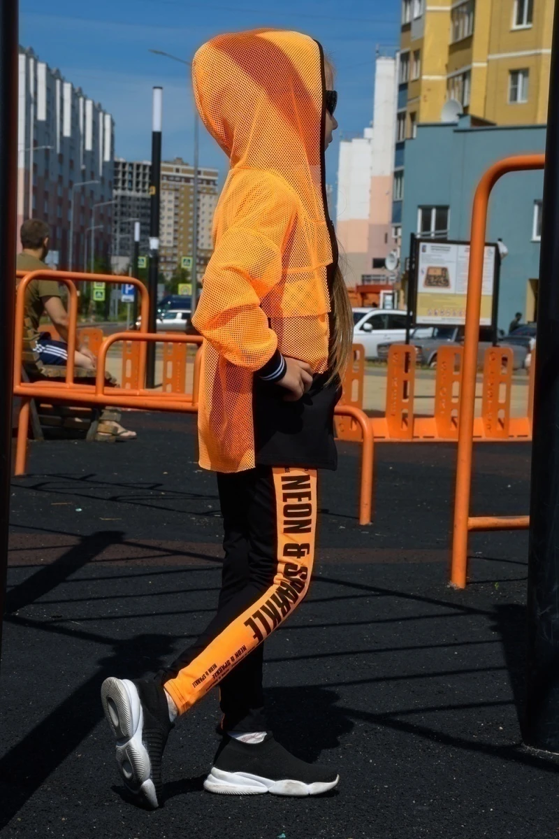 Толстовка 8136 (оранжевый)