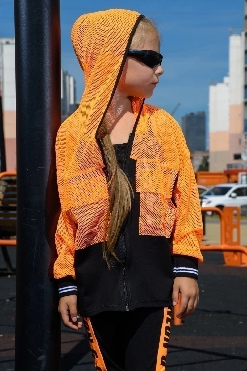 Толстовка 8136 (оранжевый)