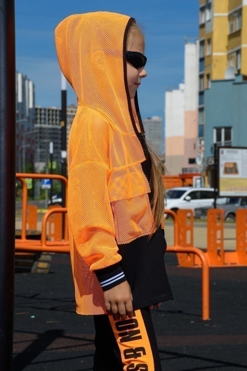 Толстовка 8136 (оранжевый)