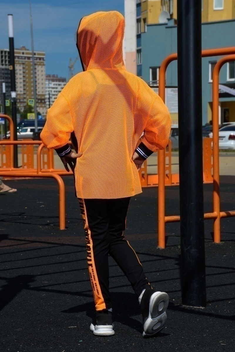 Толстовка 8136 (оранжевый)