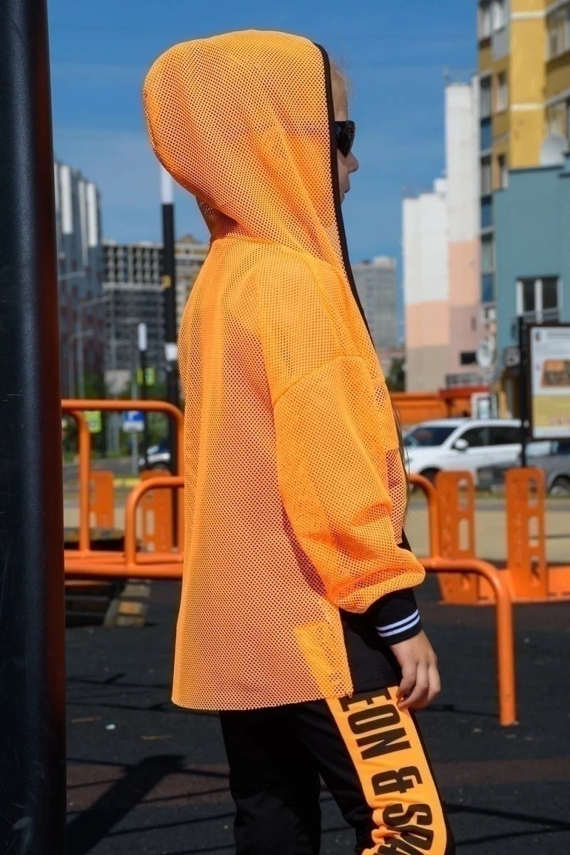 Толстовка 8136 (оранжевый)