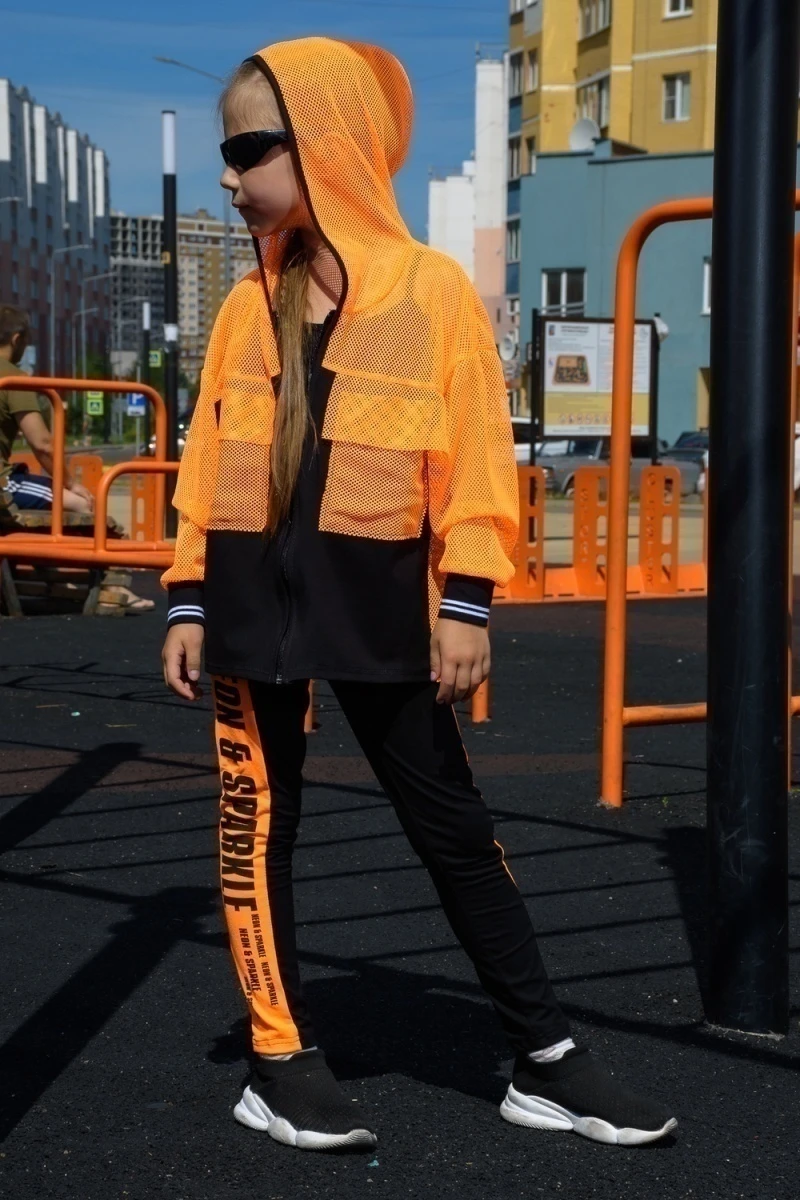 Толстовка 8136 (оранжевый)