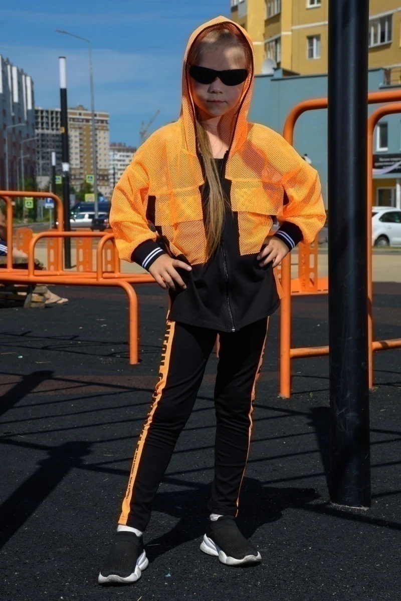 Толстовка 8136 (оранжевый)