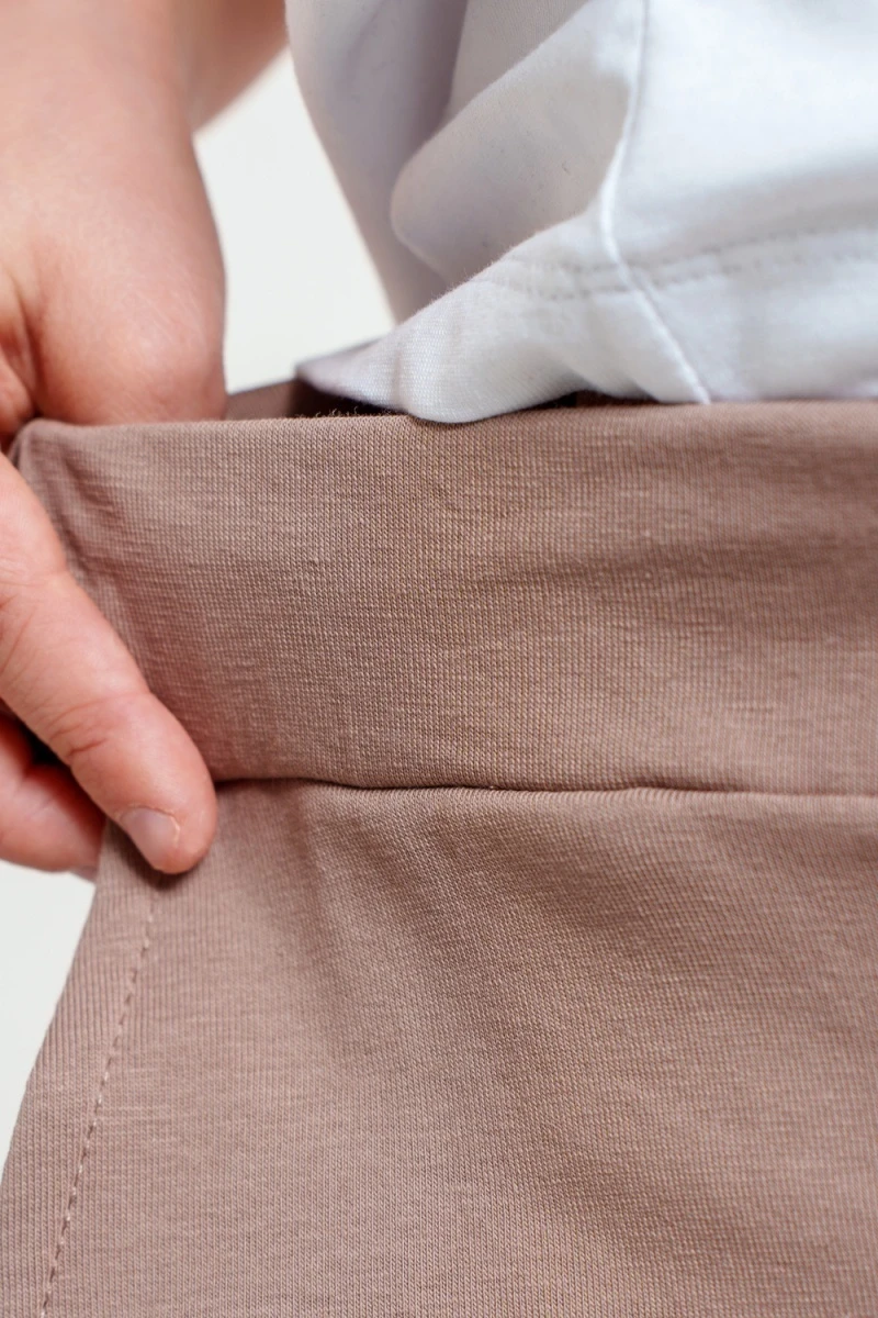 Детские шорты 25-02 (коричневый)