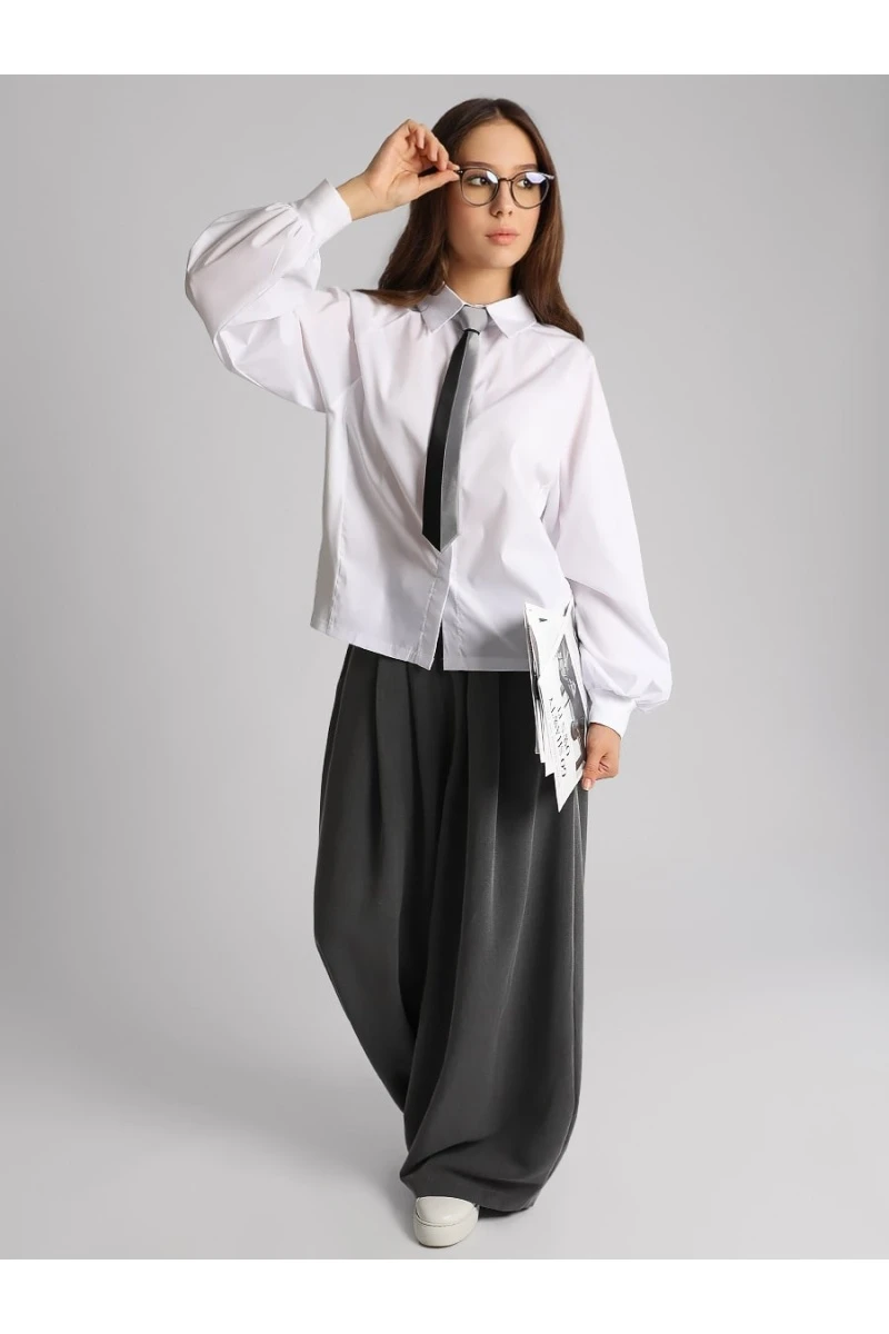 Блузка SP1905 Соль&Перец (белый)