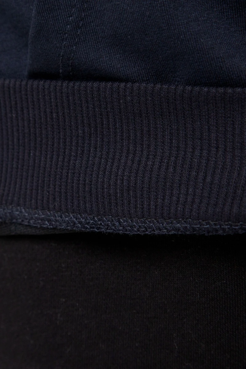 Детская худи зип 25-08 (синий)