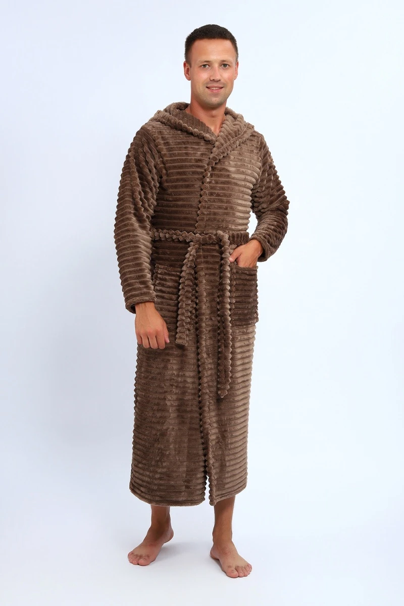 Халат 5729 (коричневый)