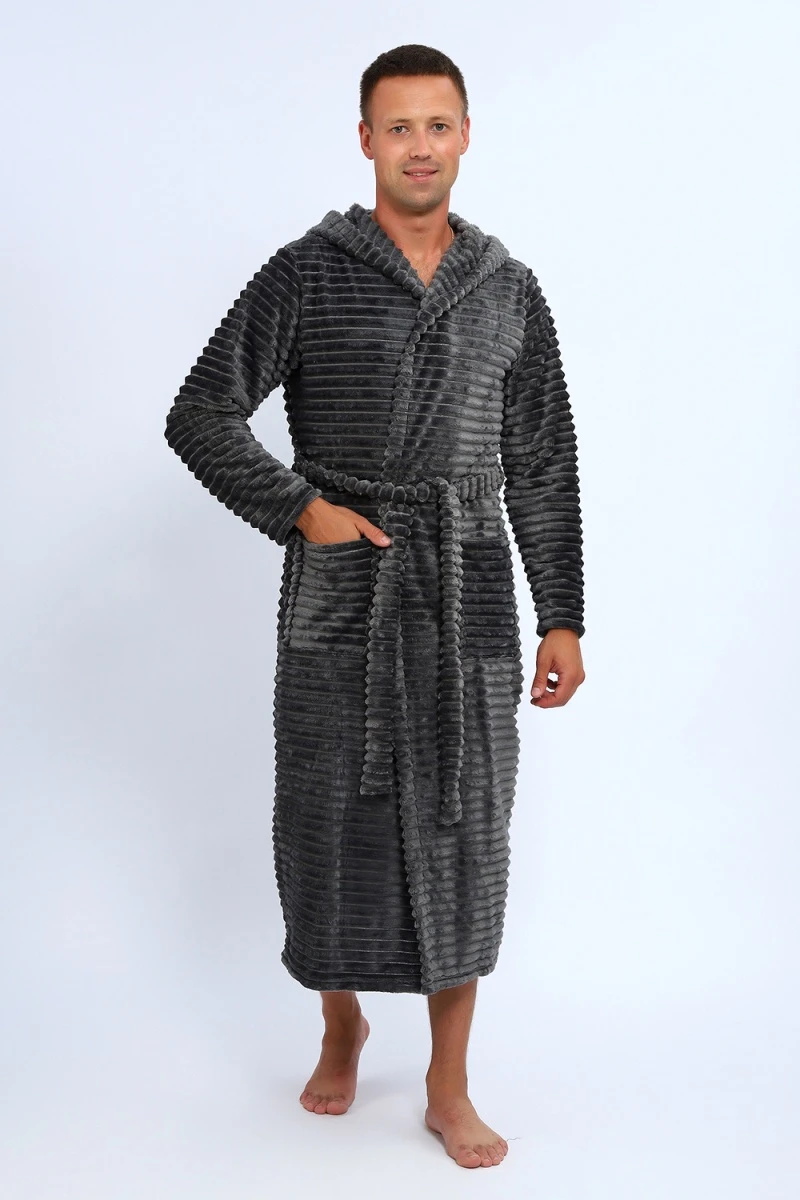 Халат 5729 (темно-серый)