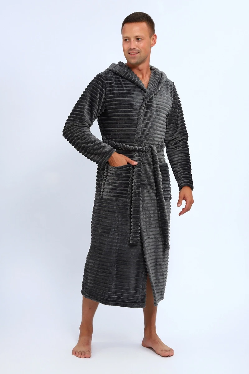 Халат 5729 (темно-серый)