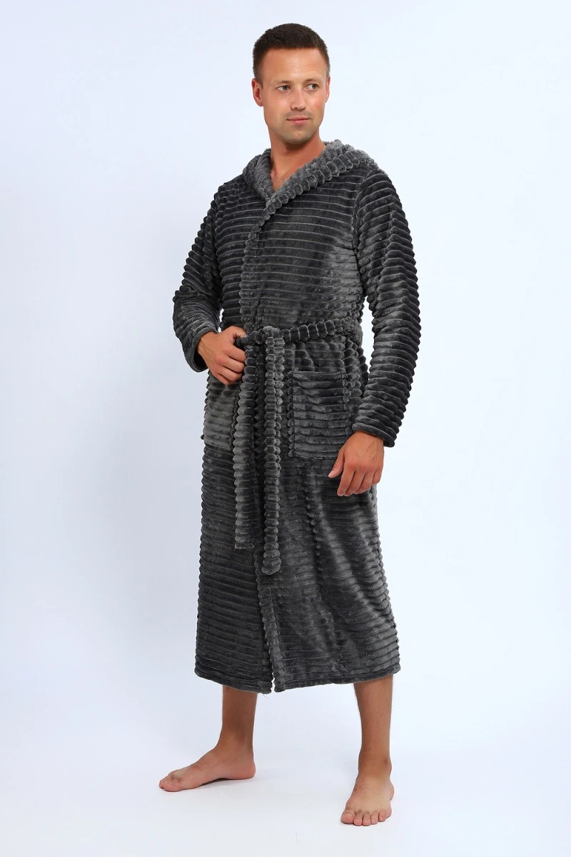 Халат 5729 (темно-серый)