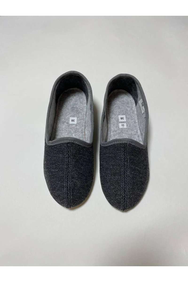 Тапки арт. 94 (серая рогожка)
