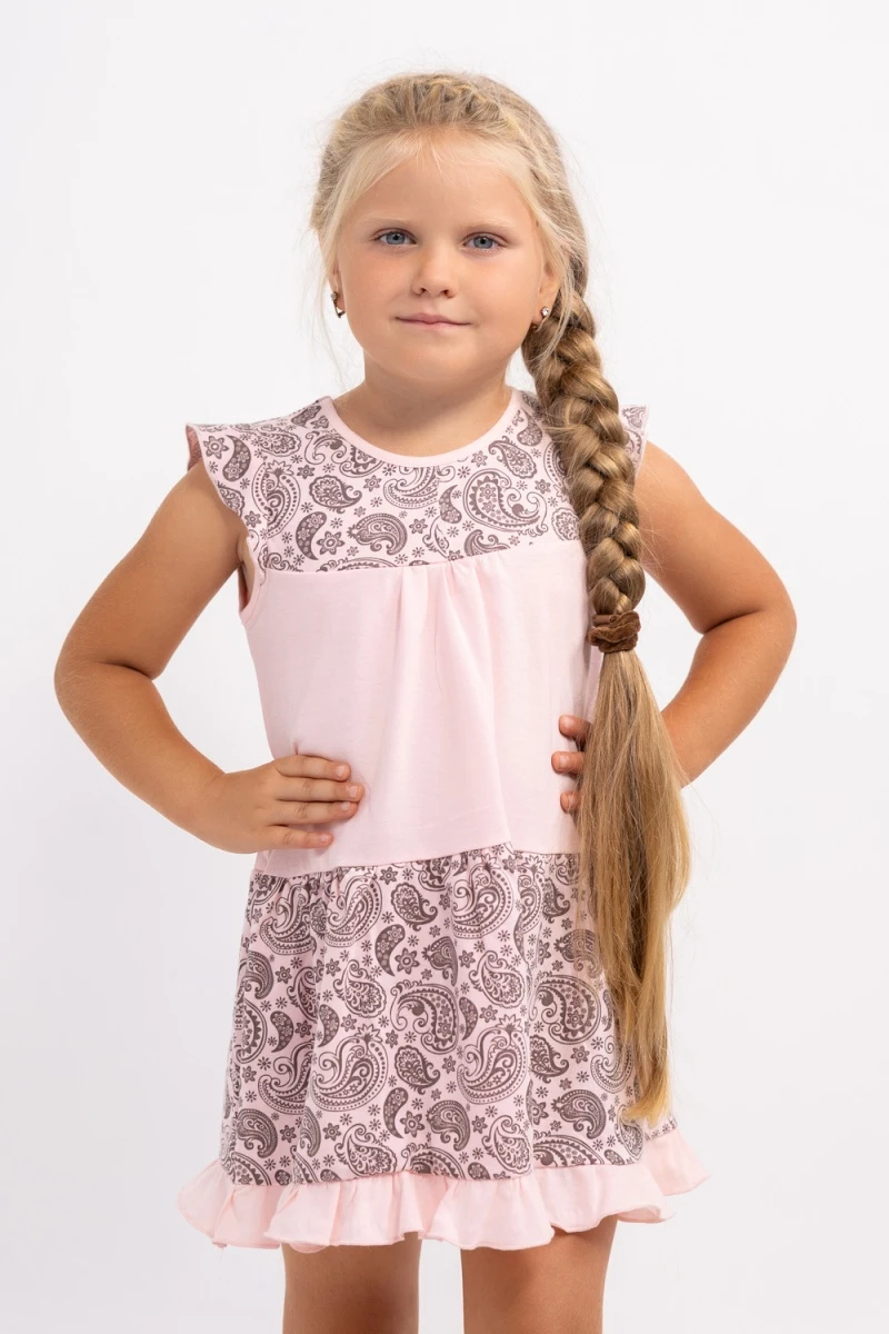 Платье 85552 (персик)