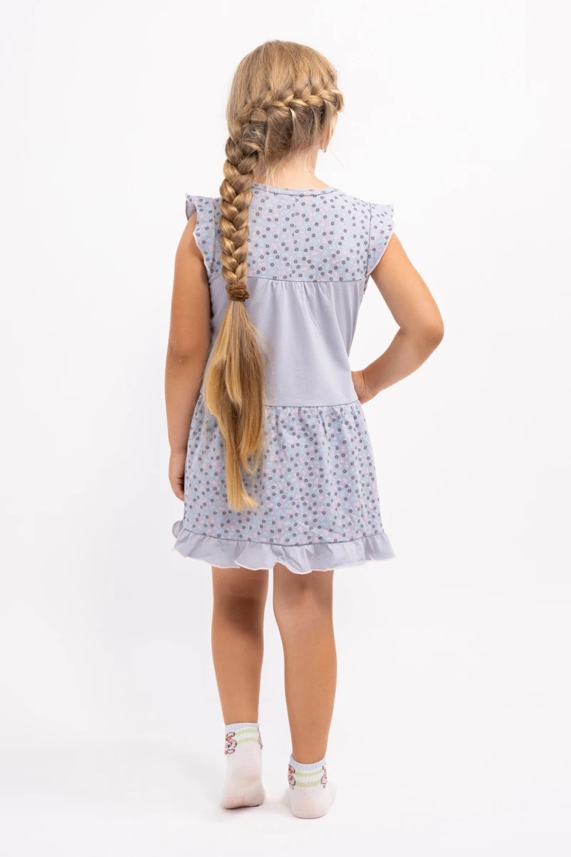 Платье 85552 (серый)