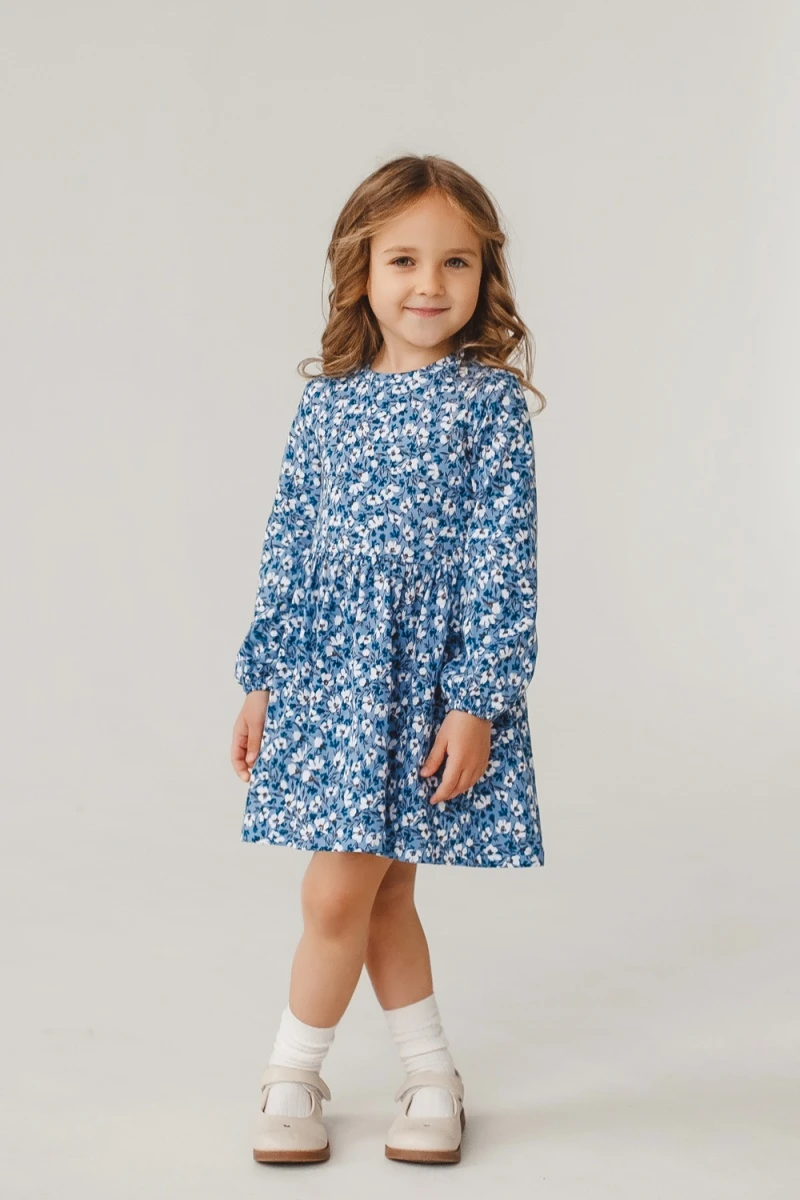 Платье 5-224 голубой (голубой)