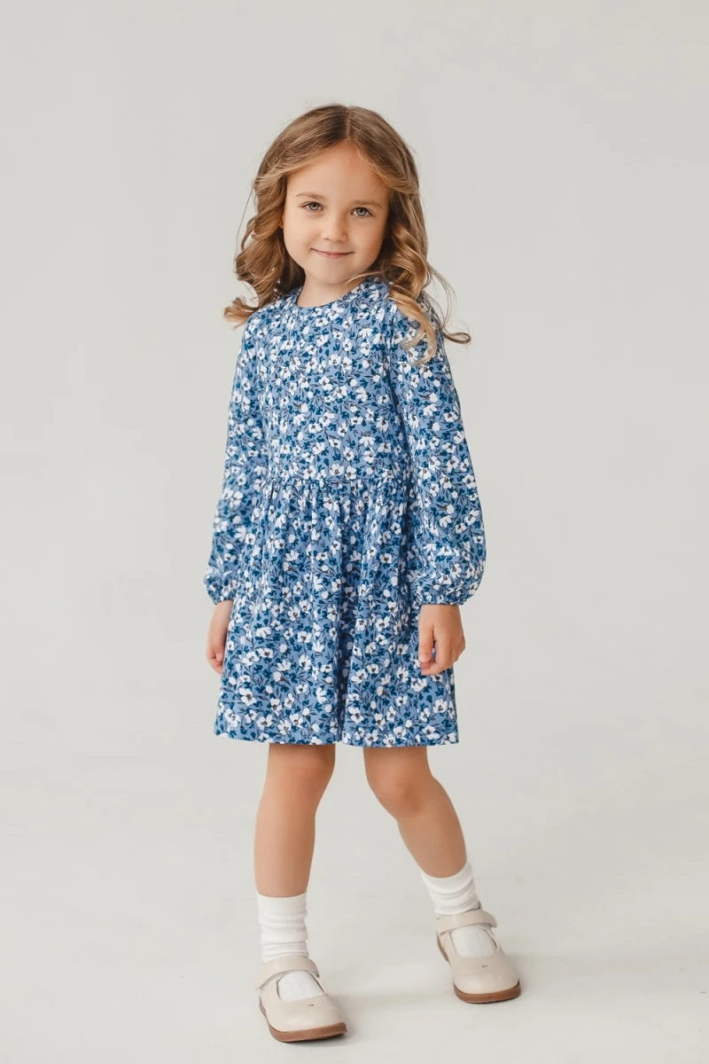 Платье 5-224 голубой (голубой)